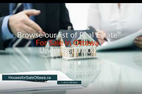 Ottawa homes for sale under $300,000
