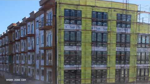 @2100 Multi Family Housing Construction Time Lapse