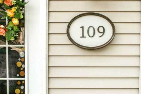 How to Display House Numbers on Your Home