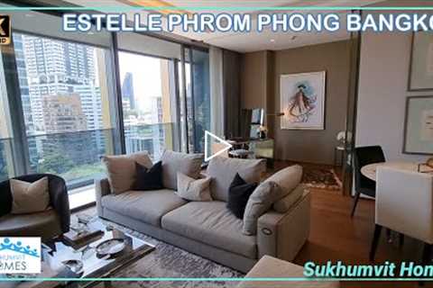 Stylish FENDI INTERIOR DESIGN 2 Bedroom Condo for Sale Bangkok Estelle Phrom Phong Pet Friendly