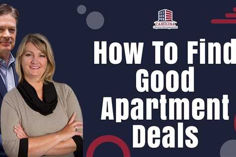 How To Find Good Apartment Deals | Hard Money Lenders