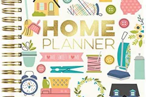 Pukka Pad, Carpe Diem Home Planner Spiral Bound Notebook – Includes 6 Organisational Tabs and 2..