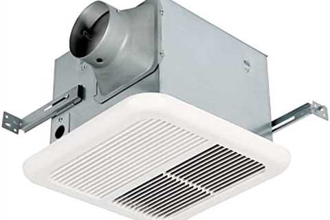 Quiet Bathroom Ventilation Exhaust Fan, 110 CFM, 1.0 Sone Bath Extractor Fan, Residential Remodel..