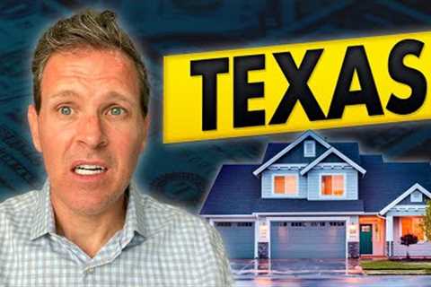Home Prices Continue to Fall in Texas: NEW Report