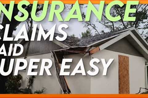 Hurricane ian - How to get your insurance company to pay for property damage fast and easy.