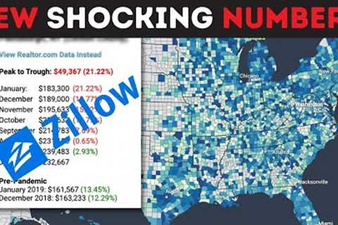 WARNING: *East Coast* Home Price CRASH Starts on Zillow (Housing Market Nosedive)
