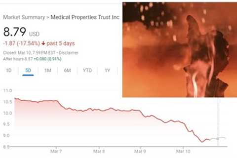 MPW Stock - MEDICAL PROPERTIES TRUST FOLLOWUP - Share Price Crashes and Burns