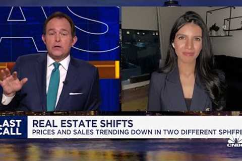 Real estate shifts: Prices and sales trending down in two different spheres