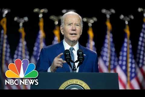 LIVE: Biden delivers remarks on administration''s conservation efforts | NBC News