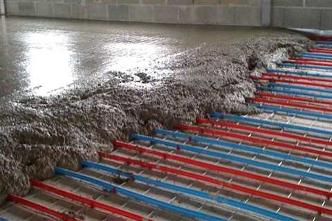 What's the most efficient way to run underfloor heating?