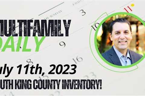 Daily Multifamily Inventory for Western Washington Counties | July 11, 2023