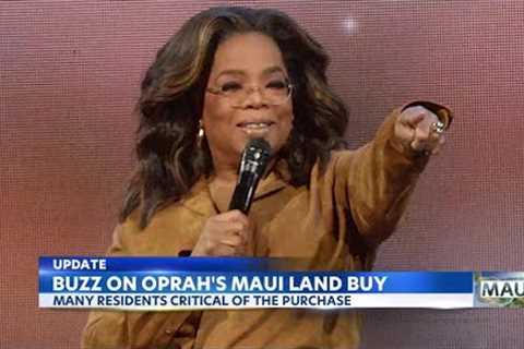 Maui locals respond after news of Oprah Winfrey purchasing hundreds of acres of land