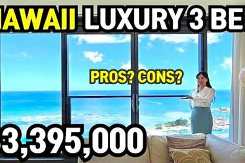Hawaii Ocean View Luxury Real Estate Tour - Anaha 3 Bedroom (Kakaako, Ward Village, Honolulu)