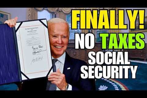 Breaking News: social Security Increase by Tax Elimination! New Data - SS, SSI, SSDI , VA 2023