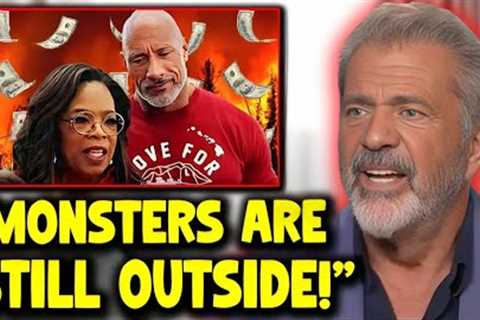 Mel Gibson ACCUSES Oprah Winfrey and The Rock of Stealing Maui Donations #maui