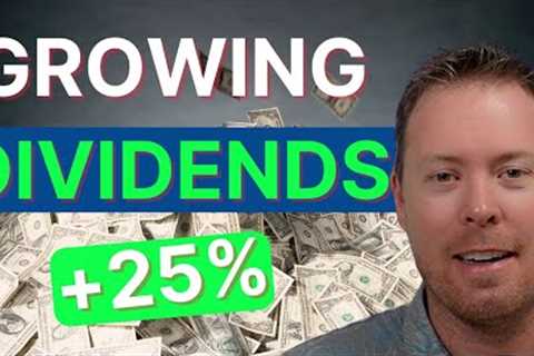 5 Stocks That Recently INCREASED Their Dividend | One Increasing 25%