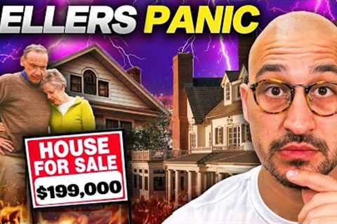 It Started: Housing Market Crashing Nationwide, Sellers Panic and SLASH Prices