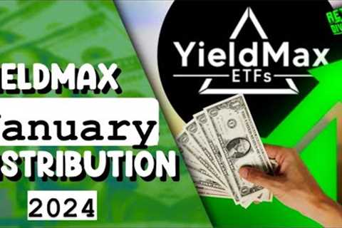 YieldMax ETF Distribution Announcement January 2024 (R.o.D. Reaction) #cony #sqy #tsly #mrny #fby
