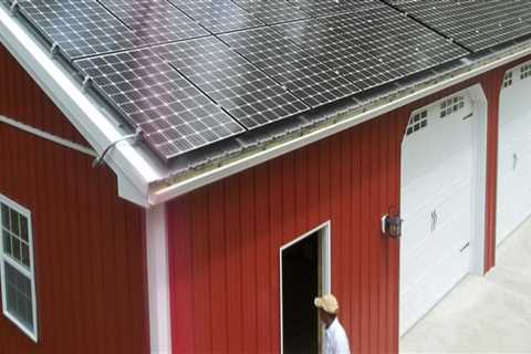Powering Sustainability: Solar Installation For Calgary Timber Frame House