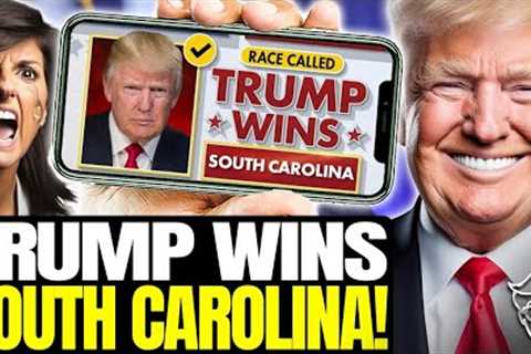 HISTORY! Trump WINS South Carolina SECONDS After Polls Close, Nikki MELTDOWN Mode | Dems PURE PANIC