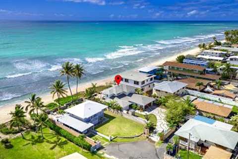 Oahu Beachfront home offered for sale at $1,825,000!  91-004 Nalomeli Pl, Ewa Beach, HI