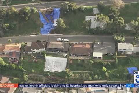 Torrance homes threatened by danger of landslide