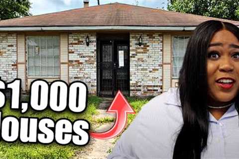 Buying A House For ONLY $1000 - Cheap Homes For Sale 2024