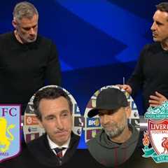 Aston Villa vs Liverpool 3-3 Gary Neville And Carragher Review | Jurgen Klopp & Unai Emery..