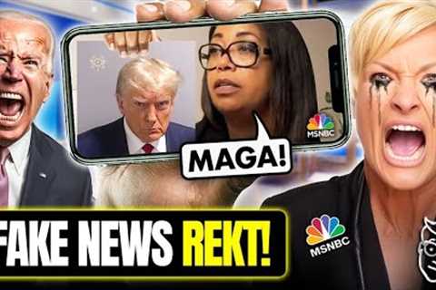 MSNBC in PANIC, Tries To CUT FEED as Black Voters Say Trump''s MUGSHOT Makes Them BACK Trump MORE 🔥