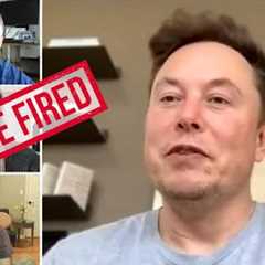 Elon Musk fires employees in twitter meeting DUB