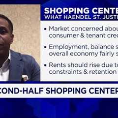 Higher-end shopping centers have room to run, says Mizuho''s Haendel St. Juste