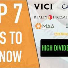 THE 7 BEST REITS TO BUY RIGHT NOW