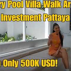 Luxury Pool Villa Investment Pattaya - 7% Guaranteed Returns, Buyback Guarantee & Lifetime..