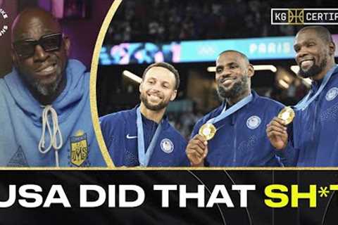 KG Reacts To Team USA Winning Gold | KG Certified