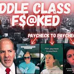 IT BEGINS: The Destruction of Income | Middle Class Living Paycheck to Paycheck
