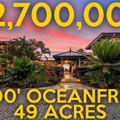 LUXURY and PRIVACY in HAWAII  3/4 Mile of Natural Shoreline and 49 acres