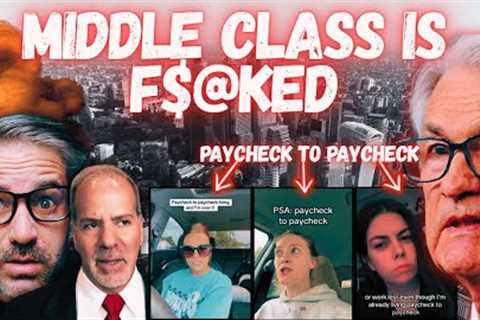 IT BEGINS: The Destruction of Income | Middle Class Living Paycheck to Paycheck