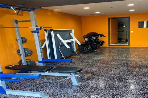 Garage Finish Project by Paul's Precision Painting in Boise Idaho