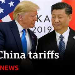 China announces retaliatory action as Donald Trump''s tariffs take effect | BBC News