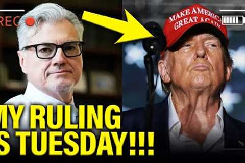 Judge WILL STILL Rule on Trump NY Criminal Case THIS WEEK!!