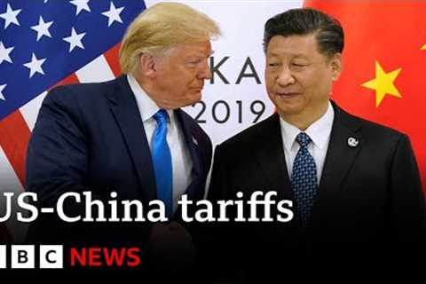 China announces retaliatory action as Donald Trump''s tariffs take effect | BBC News