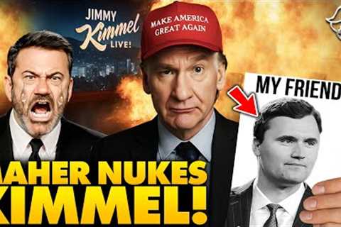 Bill Maher BASHES Jimmy Kimmel, Audience ROARS! Defends His ‘Friend’ Charlie Kirk Against Lib Attack