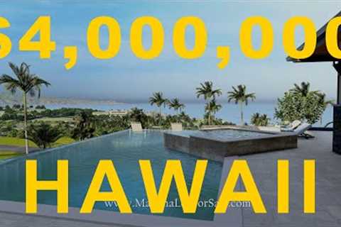 Hawaii Real Estate - A Rendering of Home Plans and Land For Sale in Mahana Estates