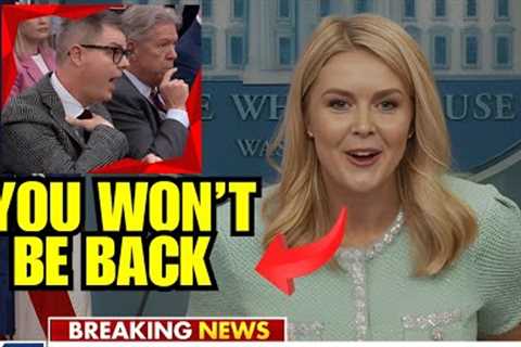 Associated Press Reporter Faces WORST GRILLING From Karoline Leavitt During Heated Tariff Debate