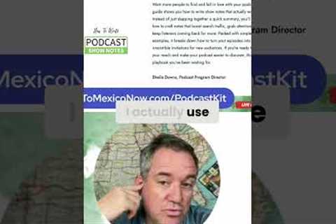 Podcast Power: Unleash NotebookLM for Show Notes & Skyrocket Reach! #shorts
