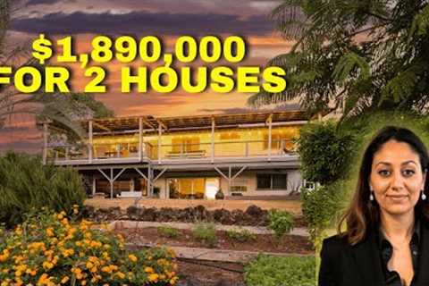 Kona Acres REAL ESTATE EXPERT Reveals Hawaii''s Best Kept Secret 2 Homes on 1.5 Acres