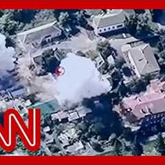 Video shows aftermath of Ukraine''s latest attacks inside Russia