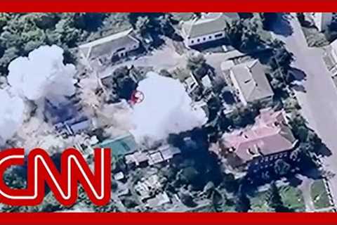 Video shows aftermath of Ukraine''s latest attacks inside Russia