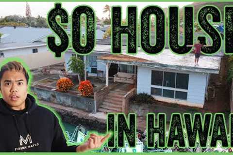 How I bought a $1.3 MILLION House in Hawaii for $0 | Hawaii Real Estate Investing
