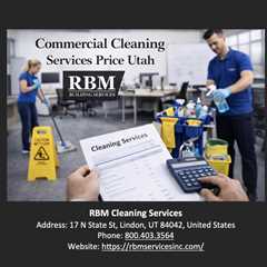 Commercial Cleaning Services Price Utah | Nutrition Coaching Utah
